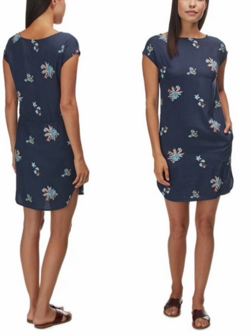 PATAGONIA June Lake Dress Cap Sleeves Shift
